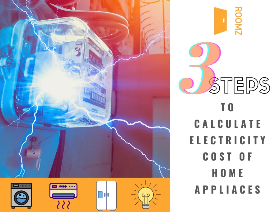 3 Steps In Calculating Electricity Usage Cost Of Home Appliances